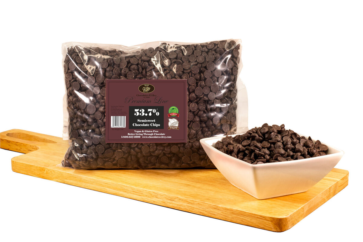 3 lb bag of high quality dark chocolate chips