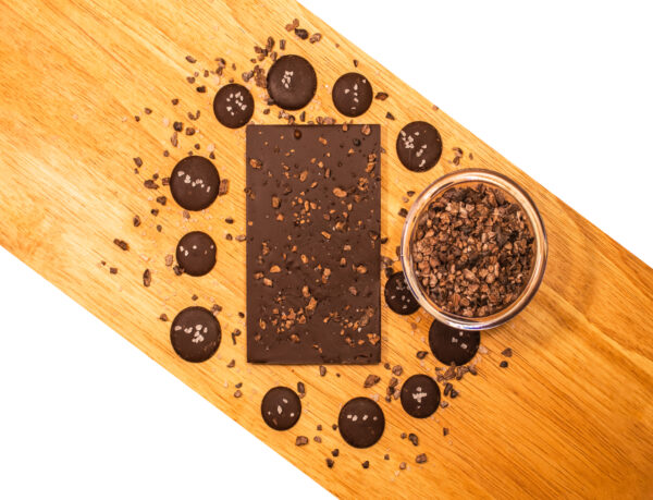Cacao Nib Sea Salt Bar